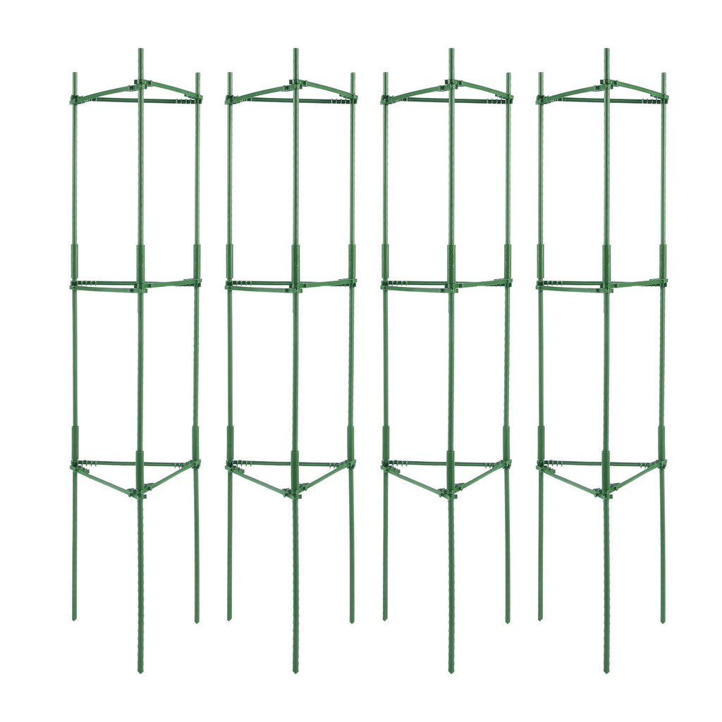 Atramos augalams VEVOR FQZJBS4C-63in-4P-3Z, 160 cm (4 vnt.)