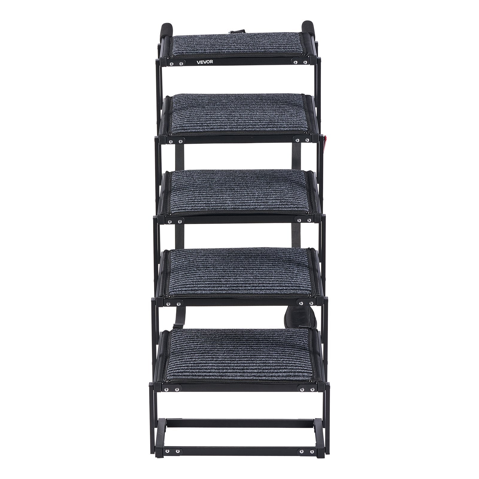 Šunų laipteliai automobiliui VEVOR 40x33-6, 5 pakopų, iki 91 kg