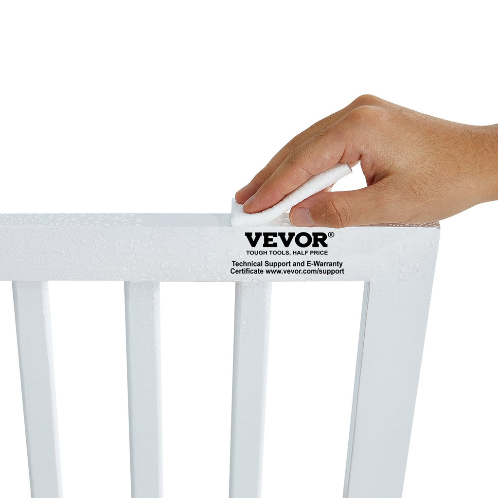 Laisvai pastatoma apsauginė tvorelė šunims VEVOR JYW-8024, 204 cm pločio