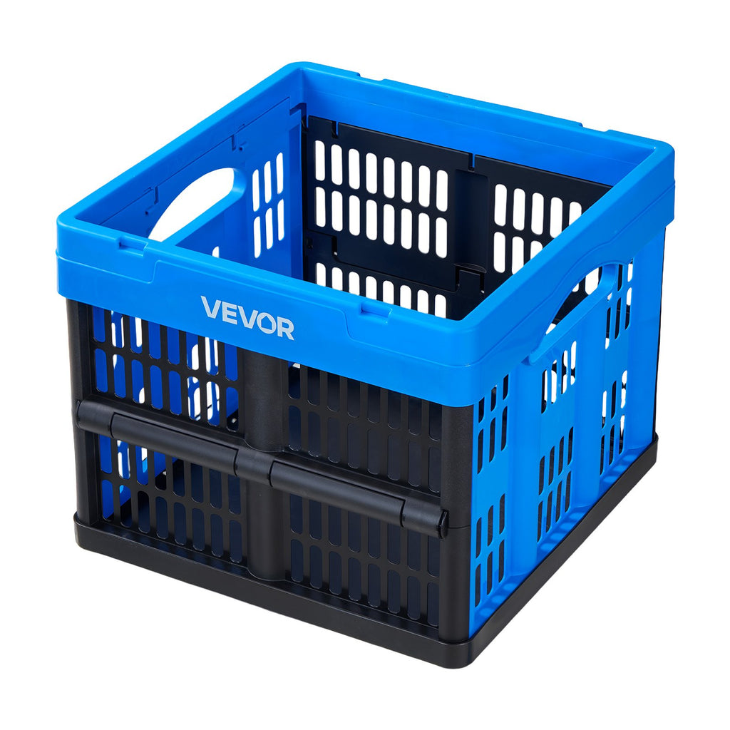 Sulankstomos plastikinės dėžės VEVOR ZJKS343428W, 25 l, 3 vnt.