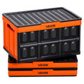 Sulankstomos plastikinės dėžės VEVOR ZJXS533630C, 45 l (3 vnt.)