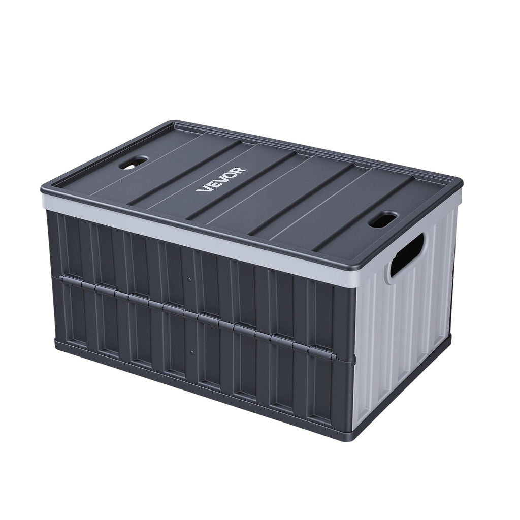 Sulankstomos plastikinės dėžės VEVOR X-6275, 65 l, 3 vnt.