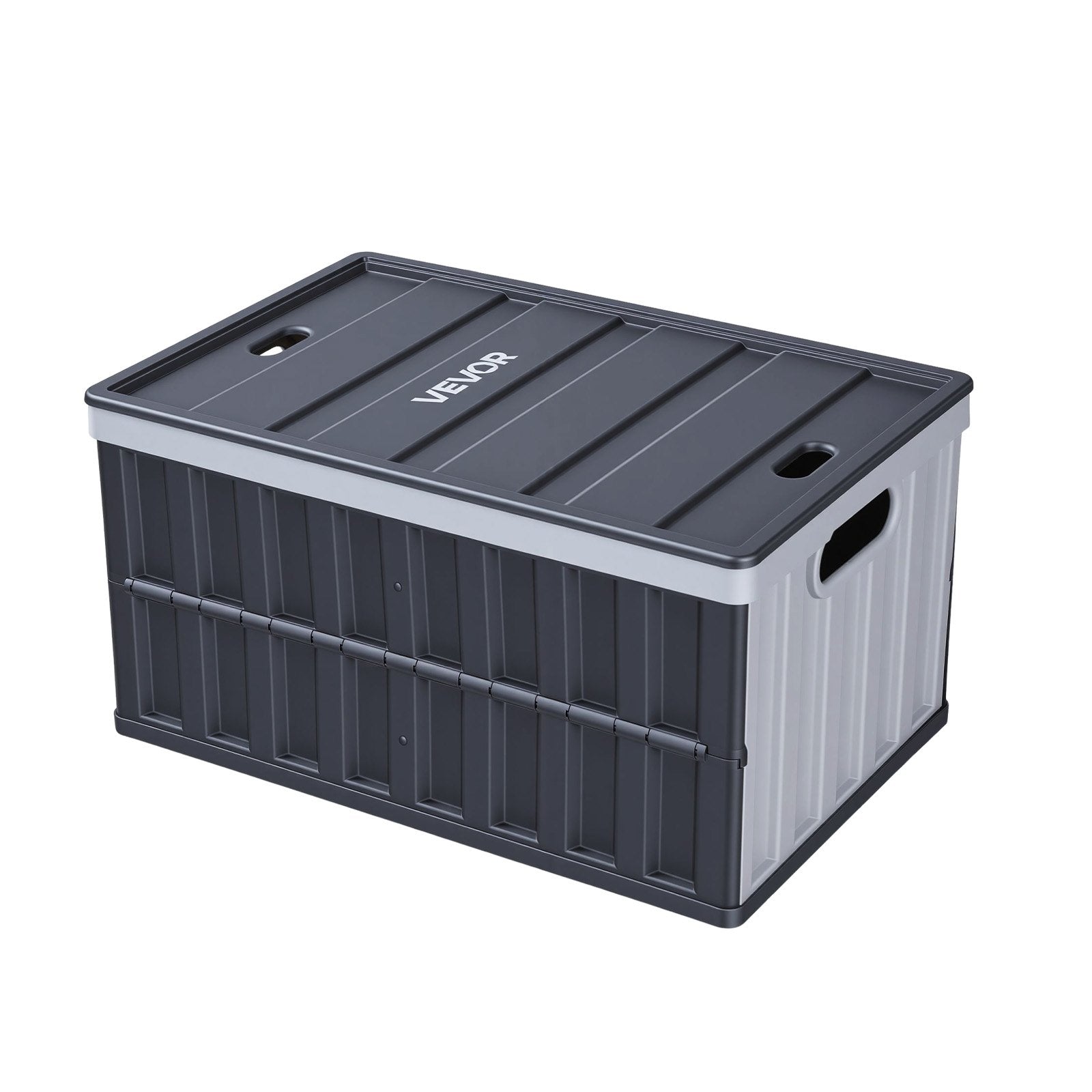 Sulankstomos plastikinės dėžės VEVOR X-6275, 65 l, 3 vnt.