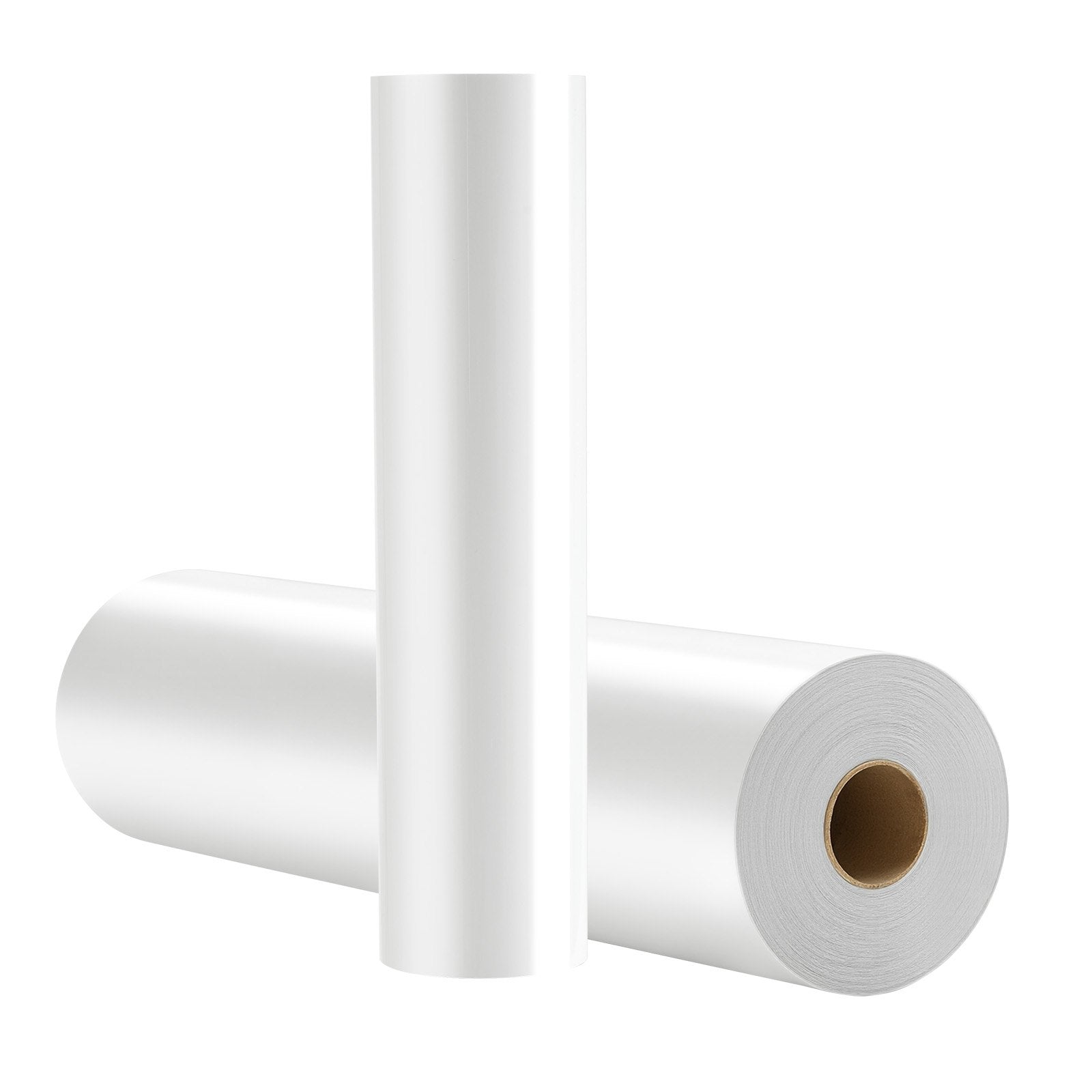 Termopervežimo plėvelė (HTV) VEVOR pvc-k1-50ft, 304,8 mm x 15,24 m, blizgi balta