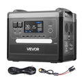 Nešiojama įkrovimo stotelė VEVOR Q2400Pro, 2400W 2160Wh