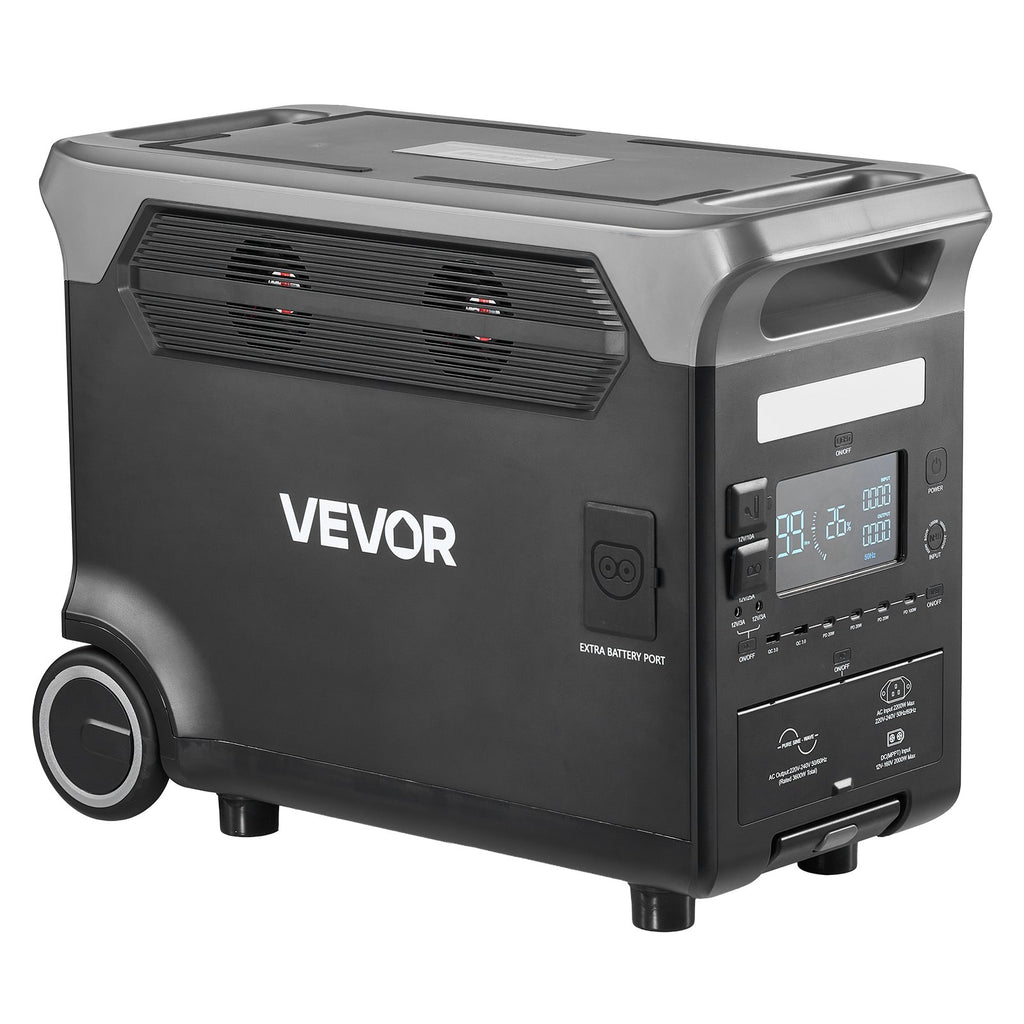 Nešiojama įkrovimo stotelė VEVOR Q3600Pro, 3600W