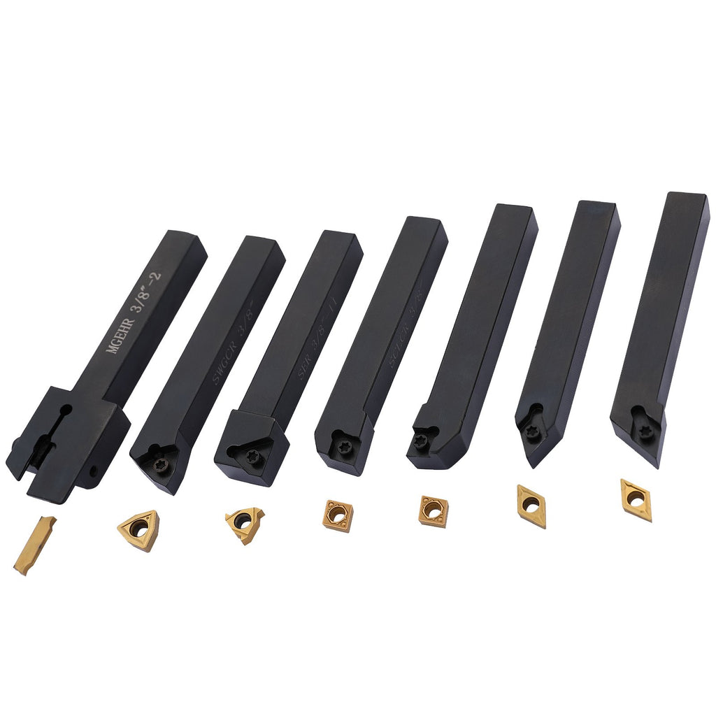 Tekinimo peilių rinkinys VEVOR 3870, 7 vnt. (10 mm)