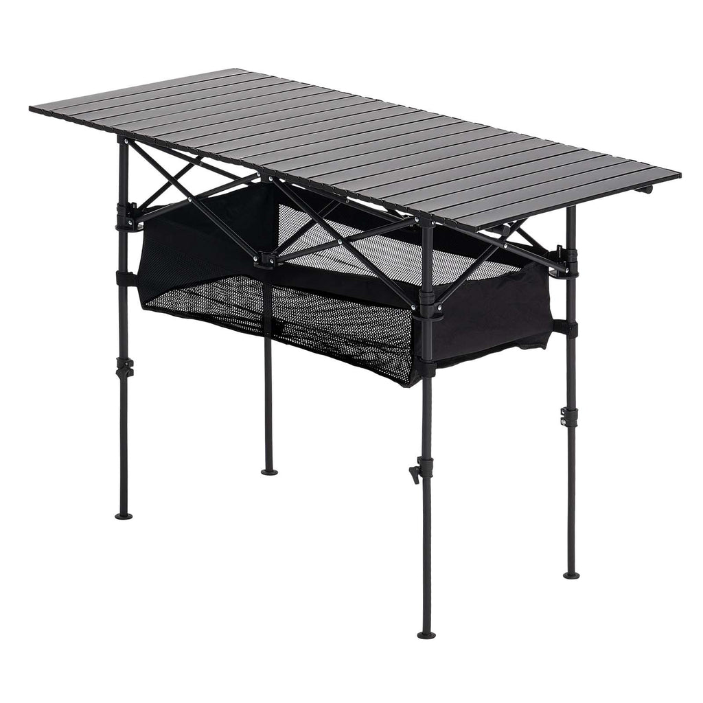 Sulankstomas kempingo stalas VEVOR GV-Z117A-1, 120 cm ilgio