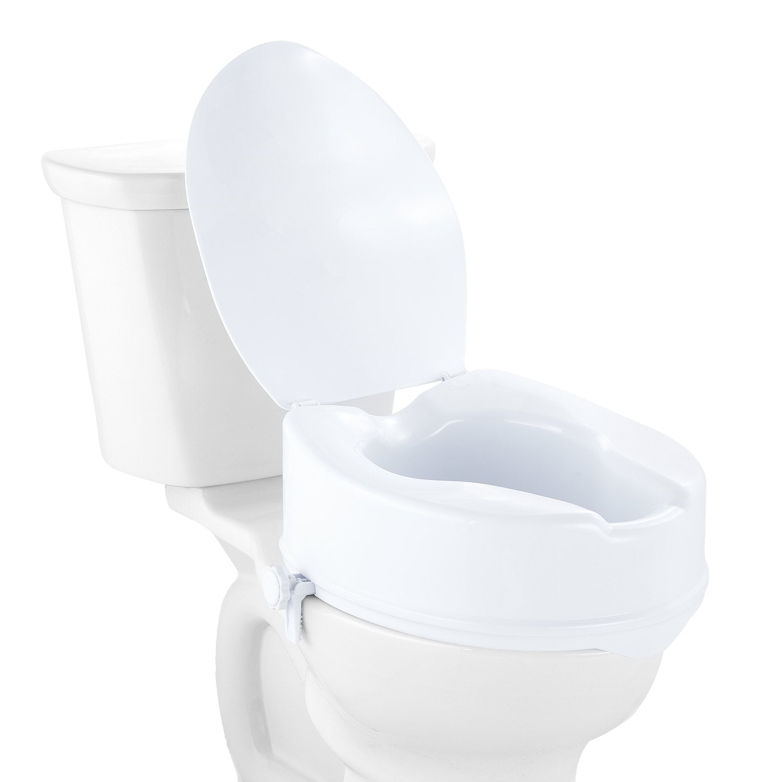 Paaukštinta tualeto sėdynė VEVOR FBL760601, 15 cm aukščio