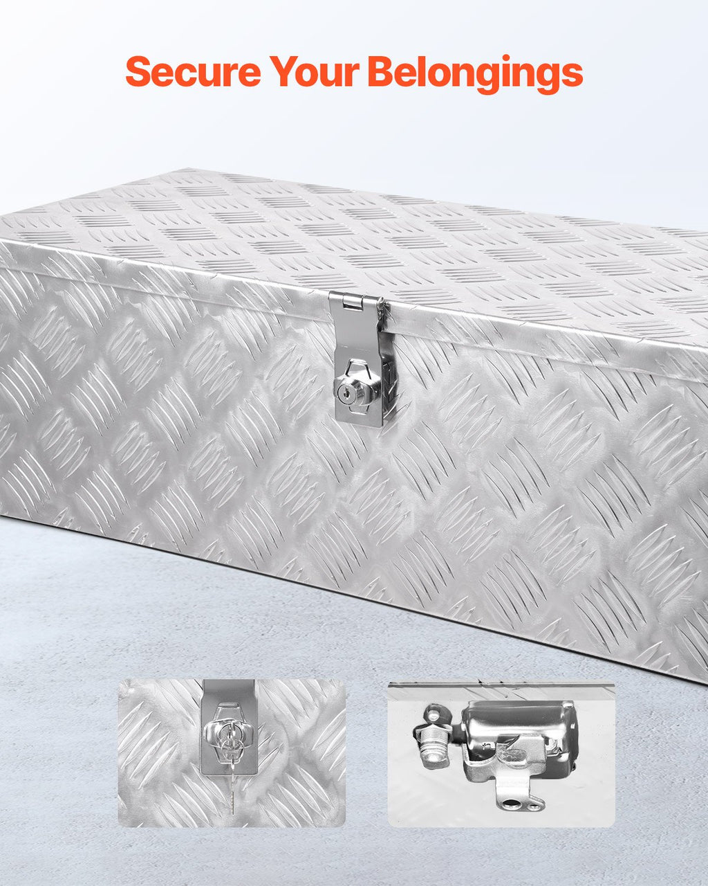 Aliumininė įrankių dėžė VEVOR SS30-D-S, 762x330x244 mm