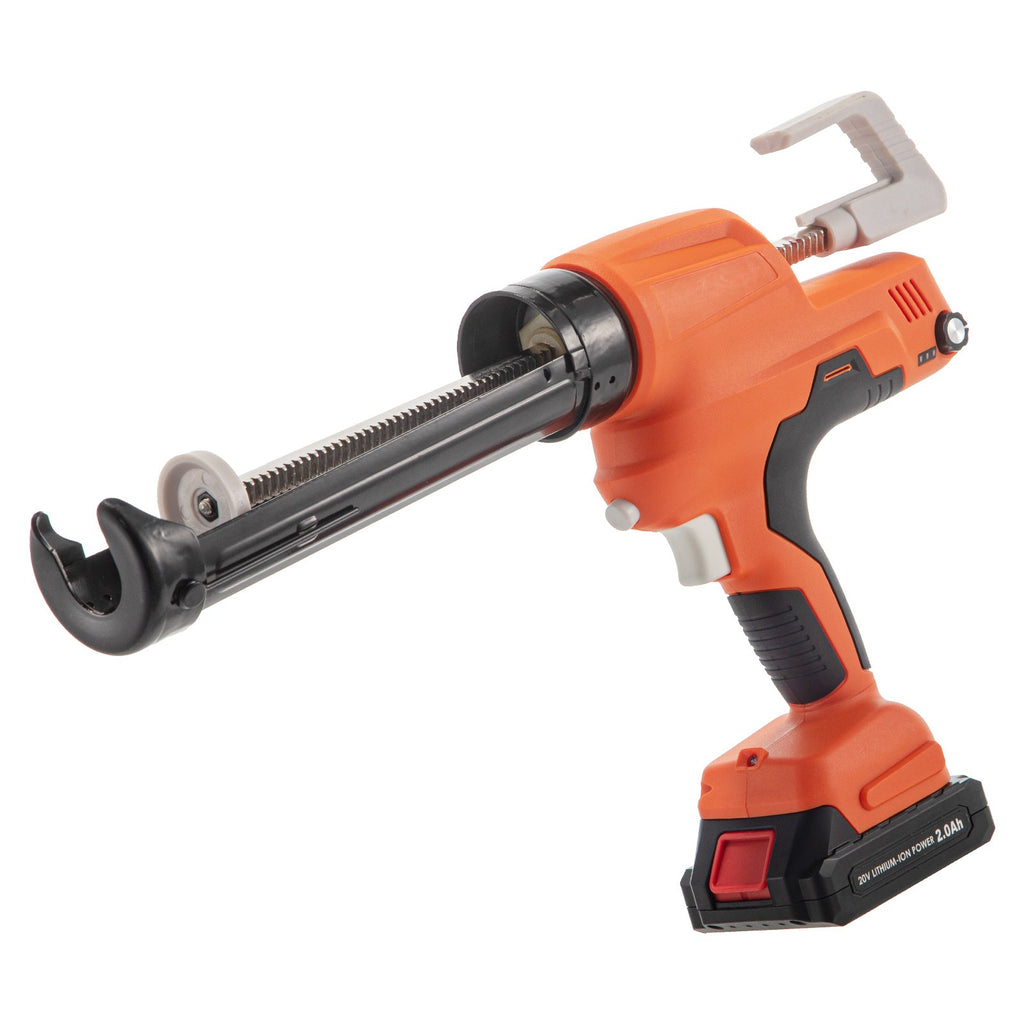 Akumuliatorinis silikono ir klijų pistoletas VEVOR G8504C, 6500 N