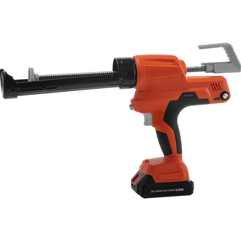Akumuliatorinis silikono ir klijų pistoletas VEVOR G8504C, 6500 N