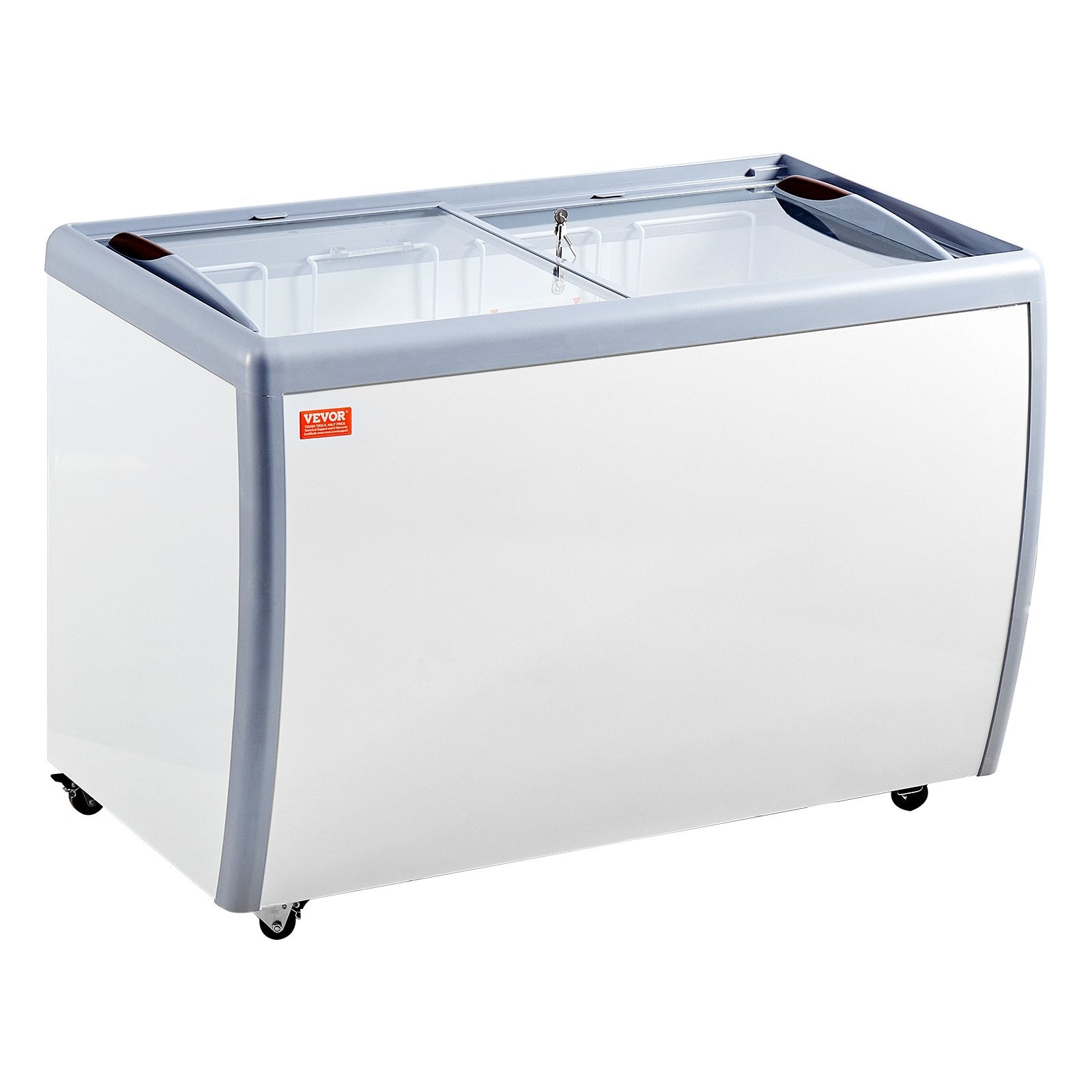 Ledų vitrina VEVOR RI-360DC, 370 l