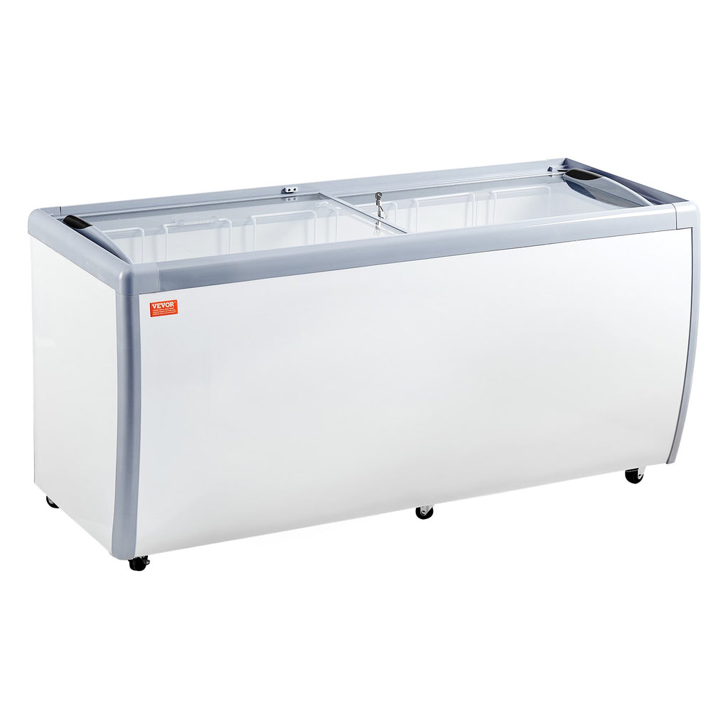 Ledų vitrina-šaldiklis VEVOR RI-560DC, 567 l