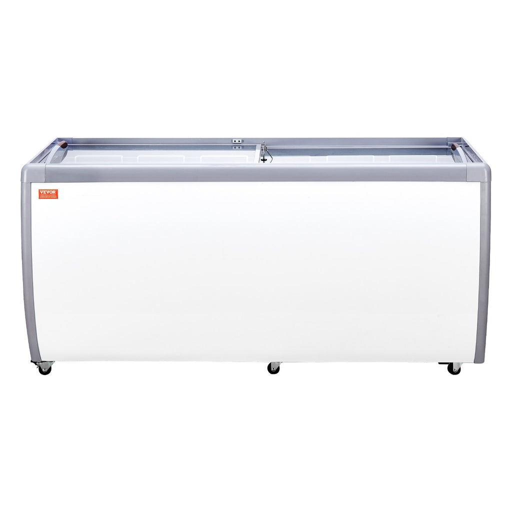 Ledų vitrina-šaldiklis VEVOR RI-560DC, 567 l