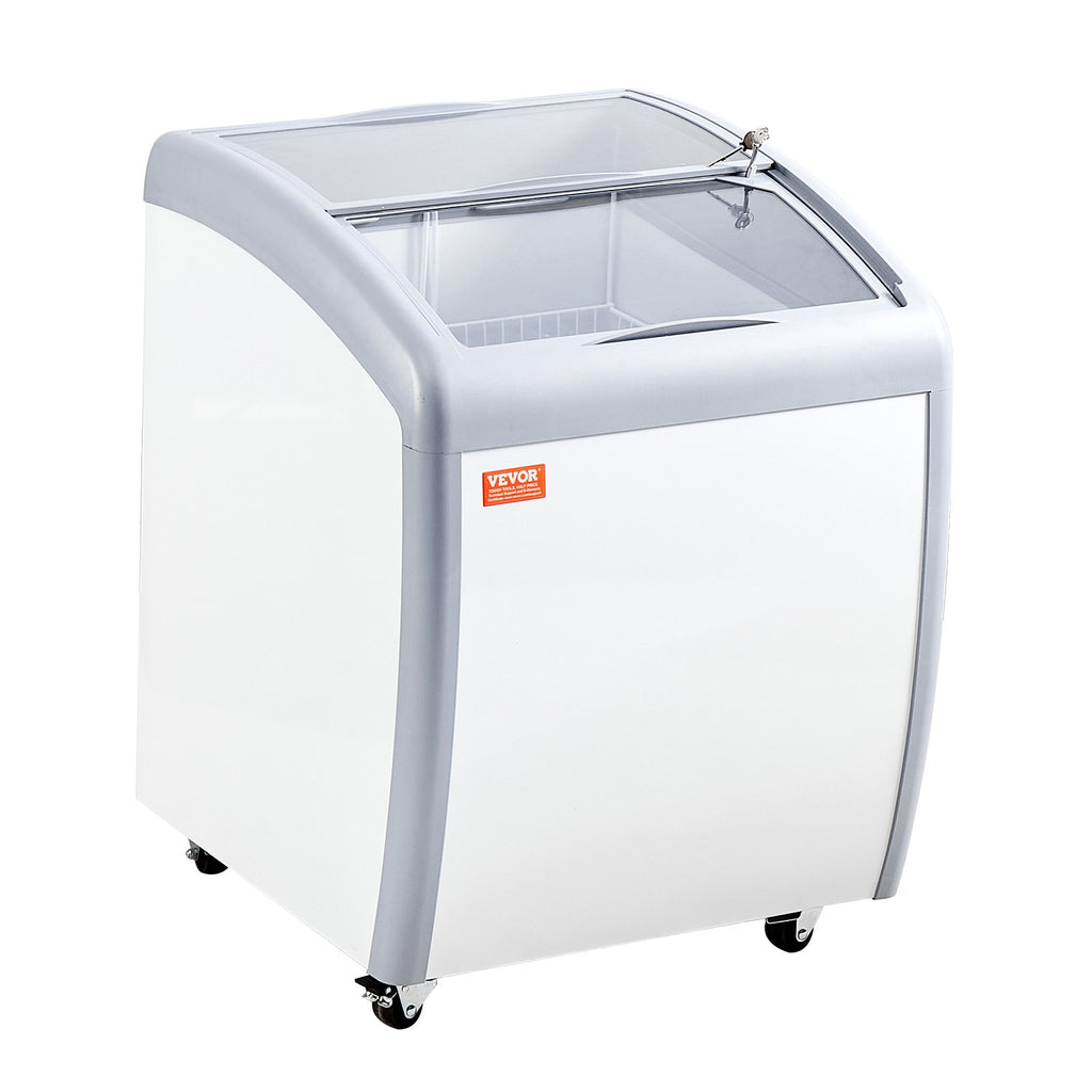 Ledų vitrina-šaldiklis VEVOR RI-160A, 154 l