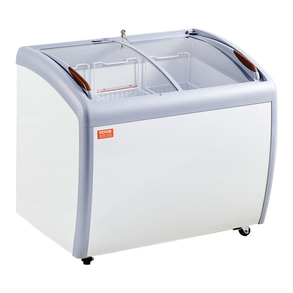 Ledų vitrina-šaldiklis VEVOR RI-260A, 264 l
