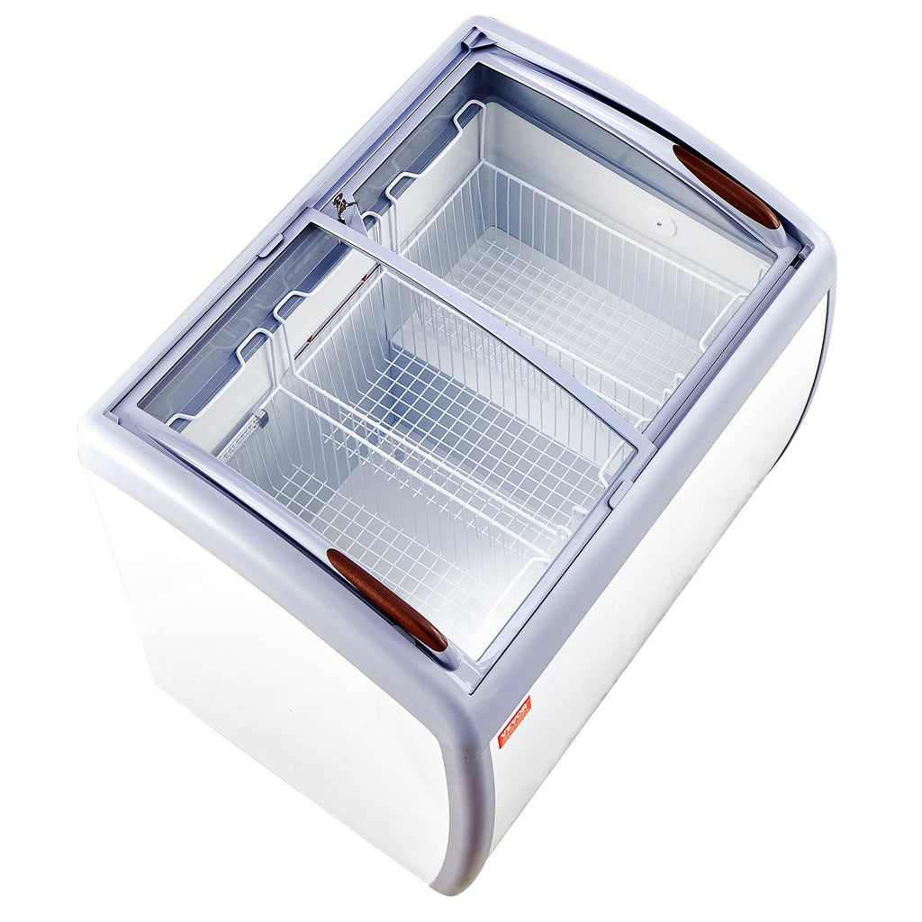 Ledų vitrina-šaldiklis VEVOR RI-260A, 264 l