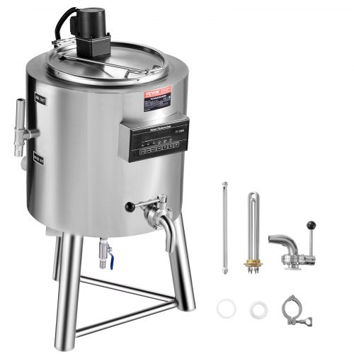 Pieno pasterizatorius VEVOR ZD-50L, 50 l talpa