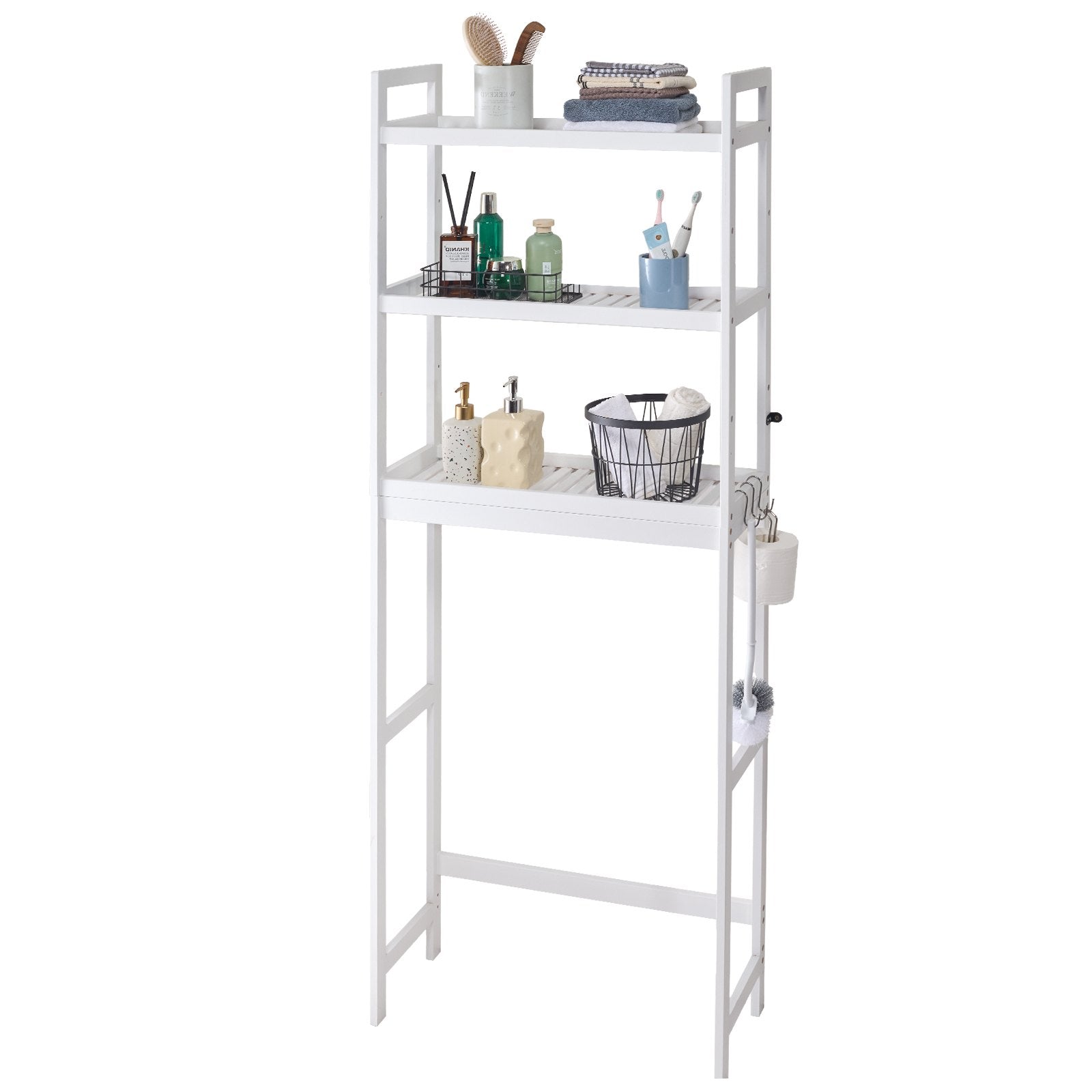 Lentyna virš klozeto VEVOR OPX-BTS170W, 3 aukštų