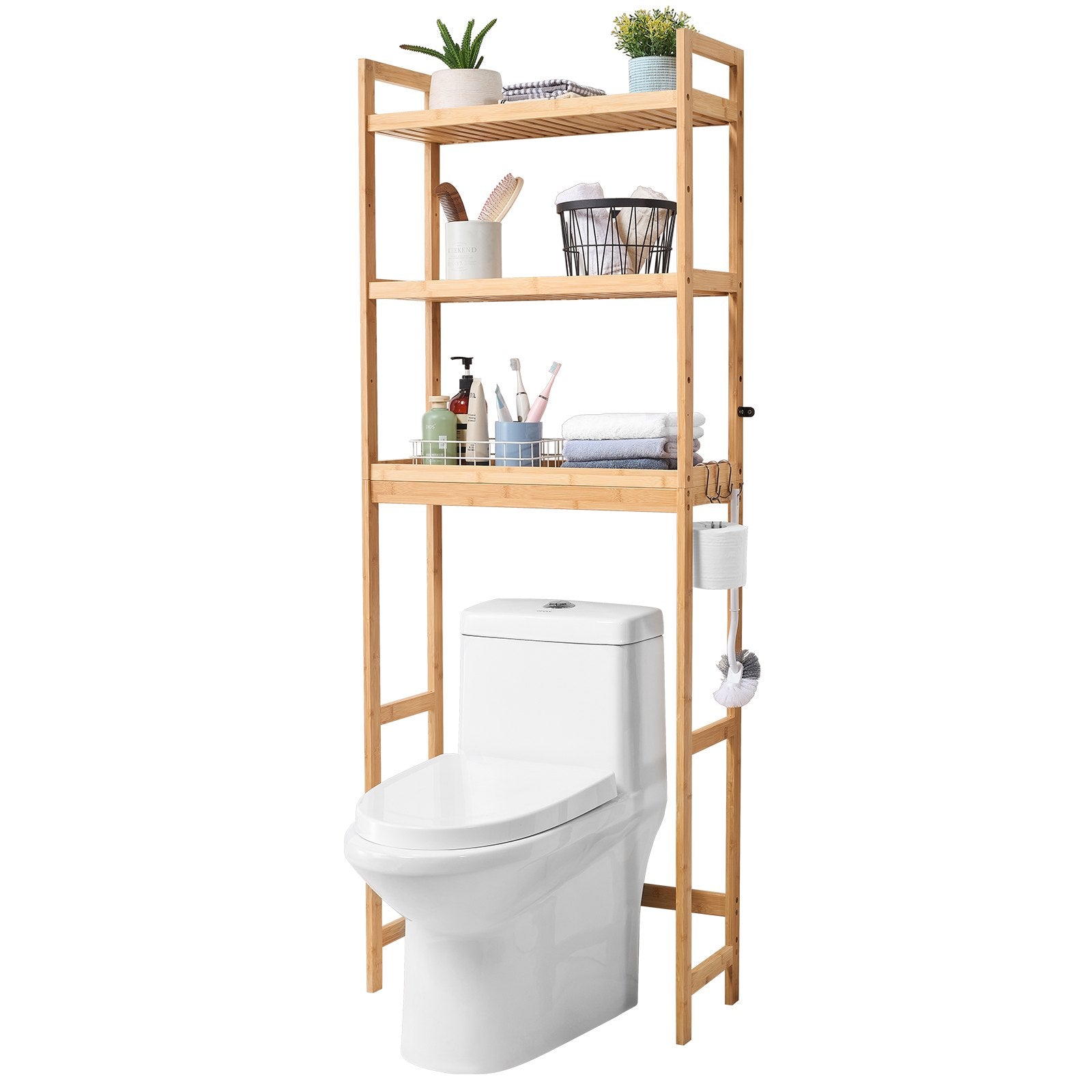 Lentyna virš klozeto VEVOR OPX-BTS170N, 3 aukštų