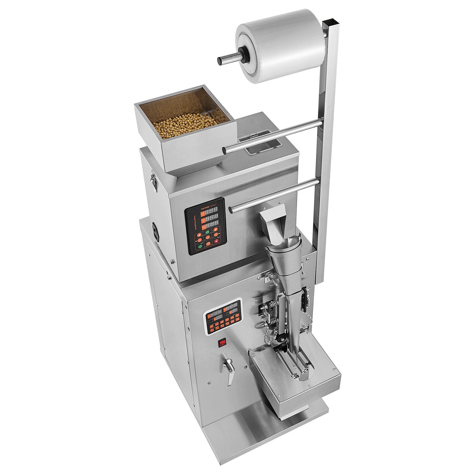 Automatinė birių produktų pakavimo mašina VEVOR SBF-100-V2, 1–100 g