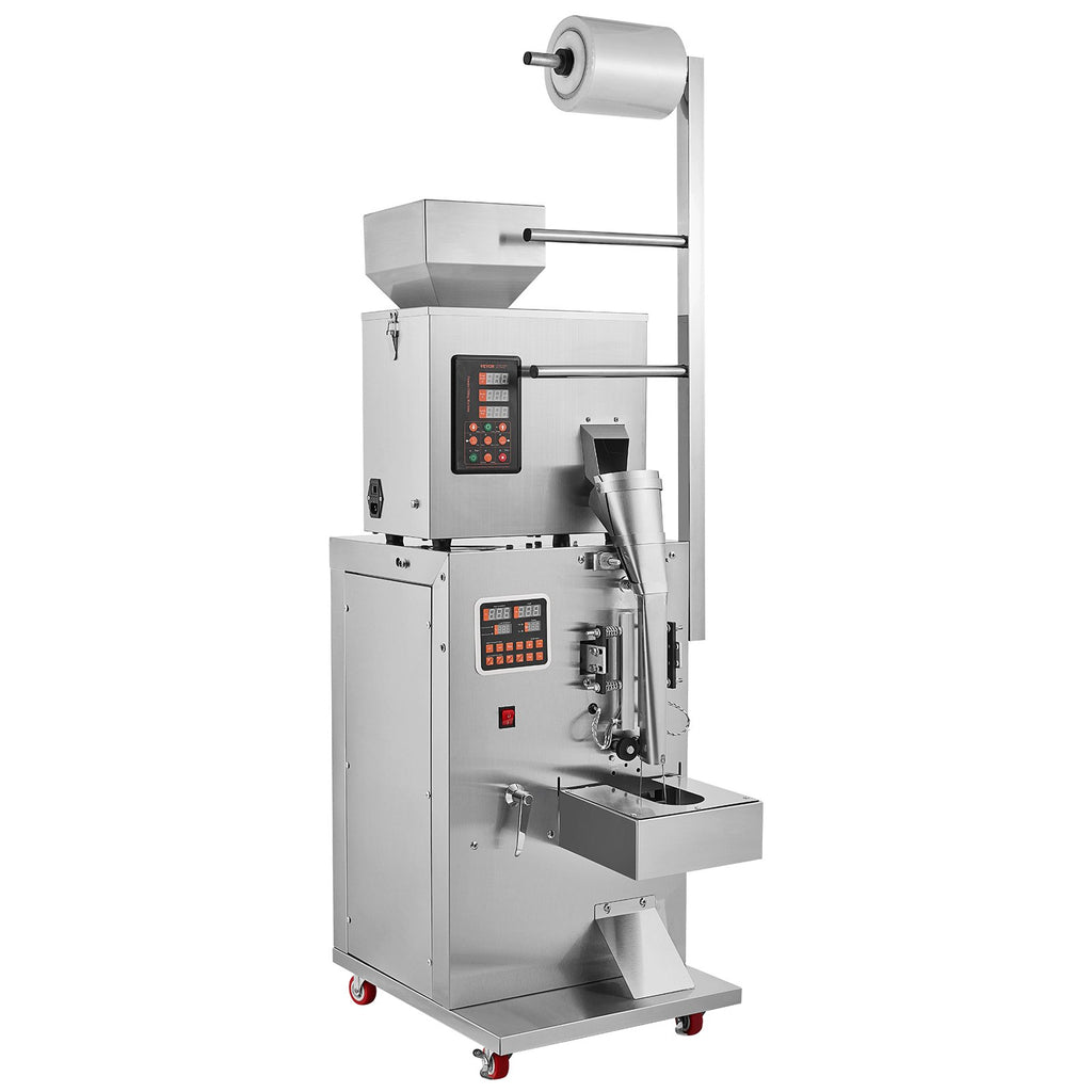 Automatinė birių produktų pakavimo mašina VEVOR SBF-100-V2, 1–100 g