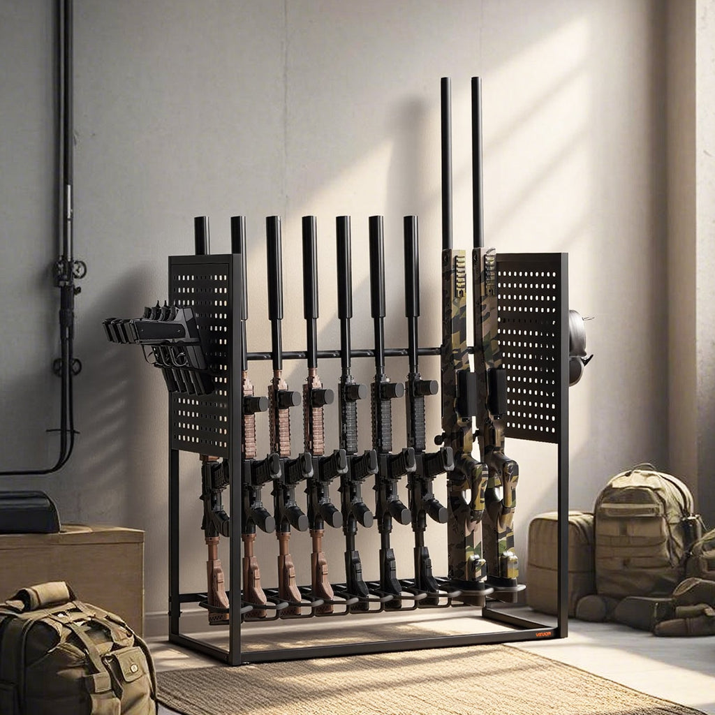 Ginklų stovas VEVOR RF-SN-046, 9 šautuvams ir 4 pistoletams
