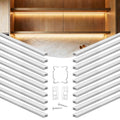 LED juostų profilių rinkinys VEVOR U-3.3-20, 20 vnt. po 1 m, U formos