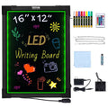LED rašymo lenta VEVOR A34, 40,6x30,5 cm