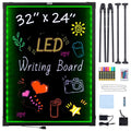LED rašymo lenta VEVOR A68, 81,3x61 cm
