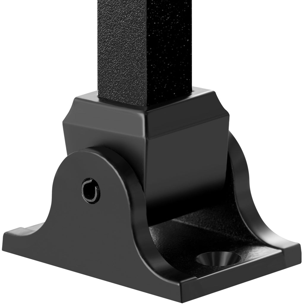 Laiptų turėklų padukai VEVOR LGXZ-0.5in-X-50, 1/2 colio turėklams, 50 vnt.
