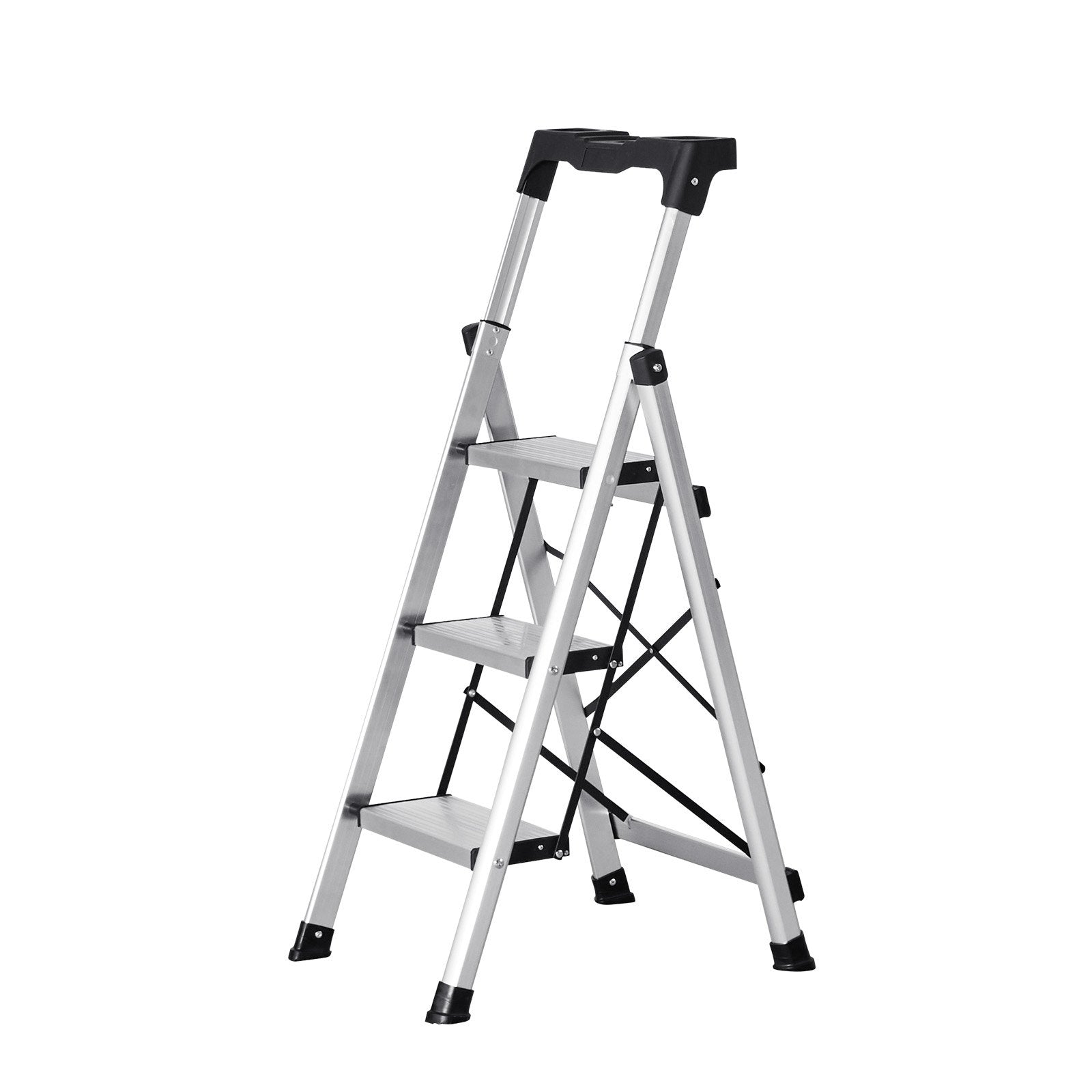 Sulankstomos kopėčios VEVOR AP-2413TA, 3 pakopų, 150 kg