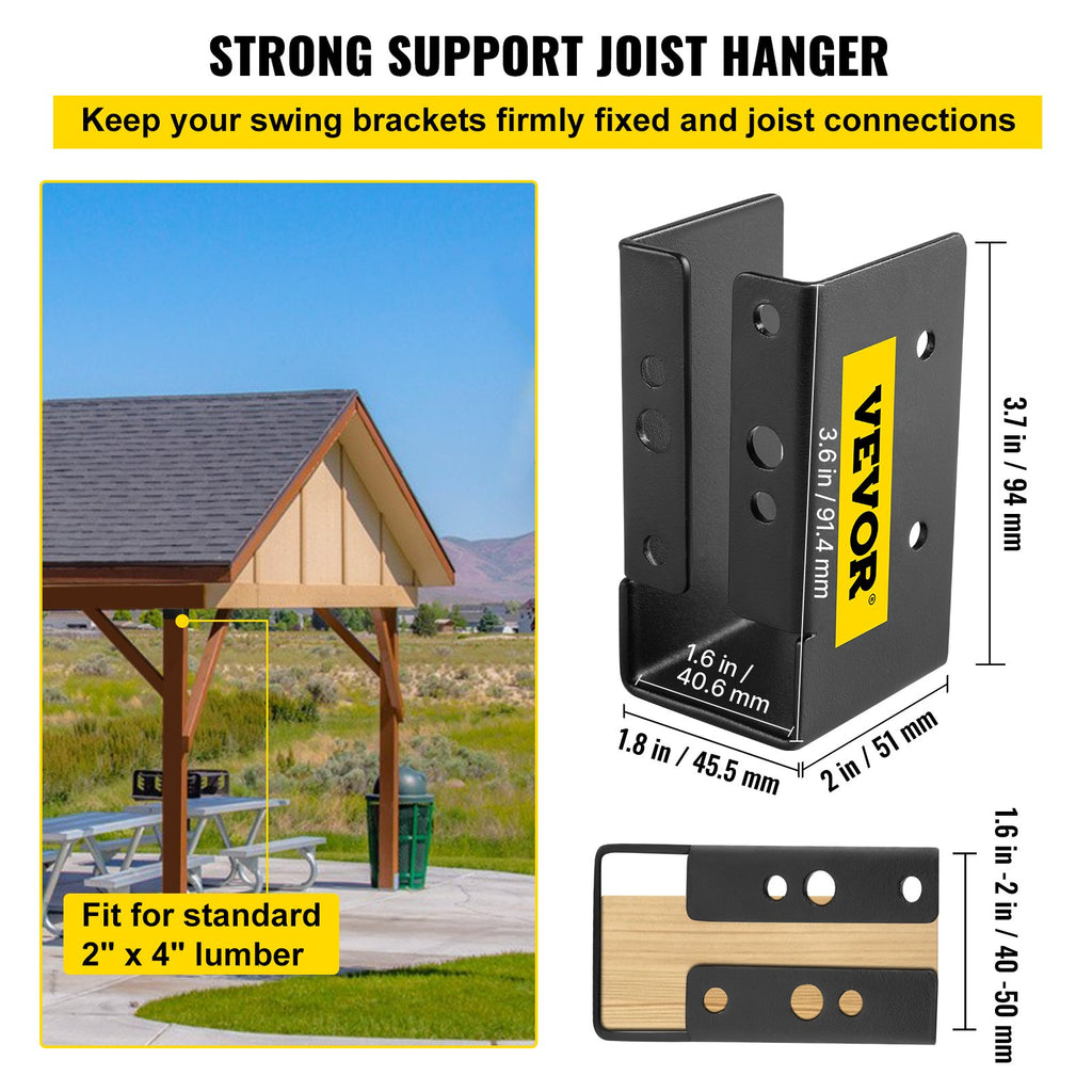 Sijų laikiklis VEVOR VV-2x4UXLJJH-24PCS, 24 vnt.