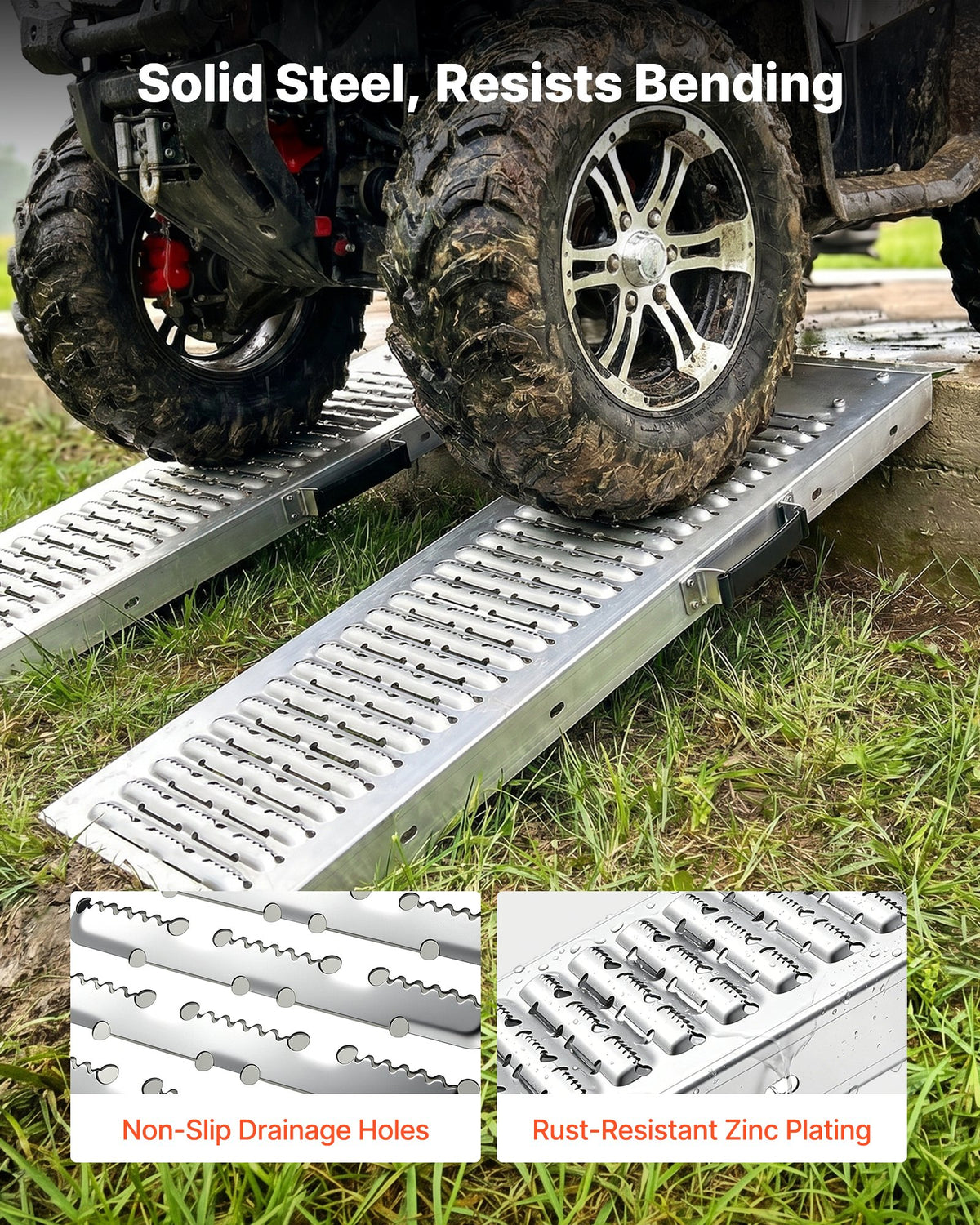 Priekabos rampos VEVOR AT-1507, 544 kg keliamoji galia
