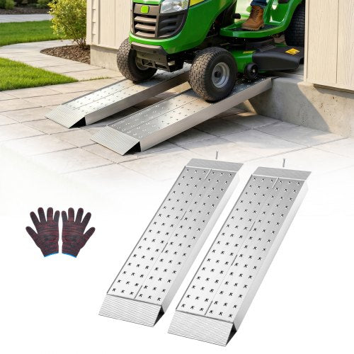 Aliuminės rampos priekaboms VEVOR HXQCPD2J39*12, 1360 kg