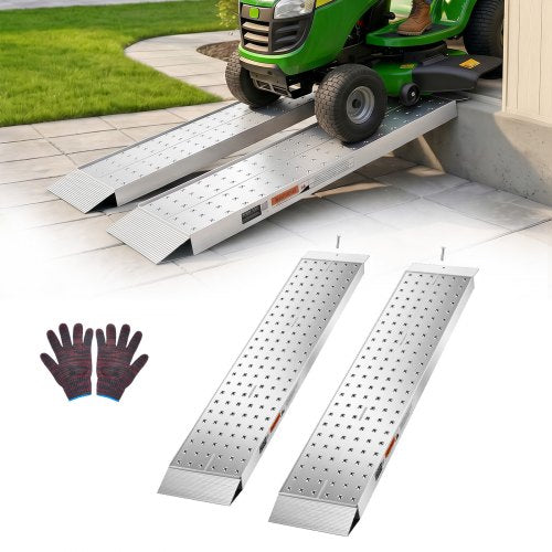 Aliuminio rampos priekaboms VEVOR HXQCPD2J55*12, 1360 kg keliamoji galia