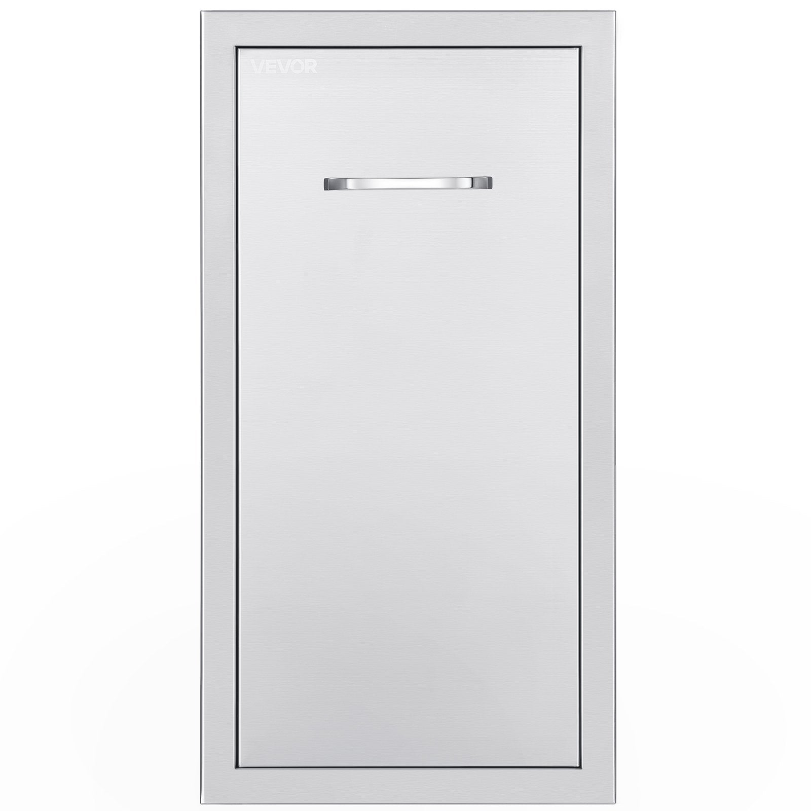 Lauko virtuvės šiukšliadėžės stalčius VEVOR KM-CTG-2302-SKU9, nerūdijančio plieno