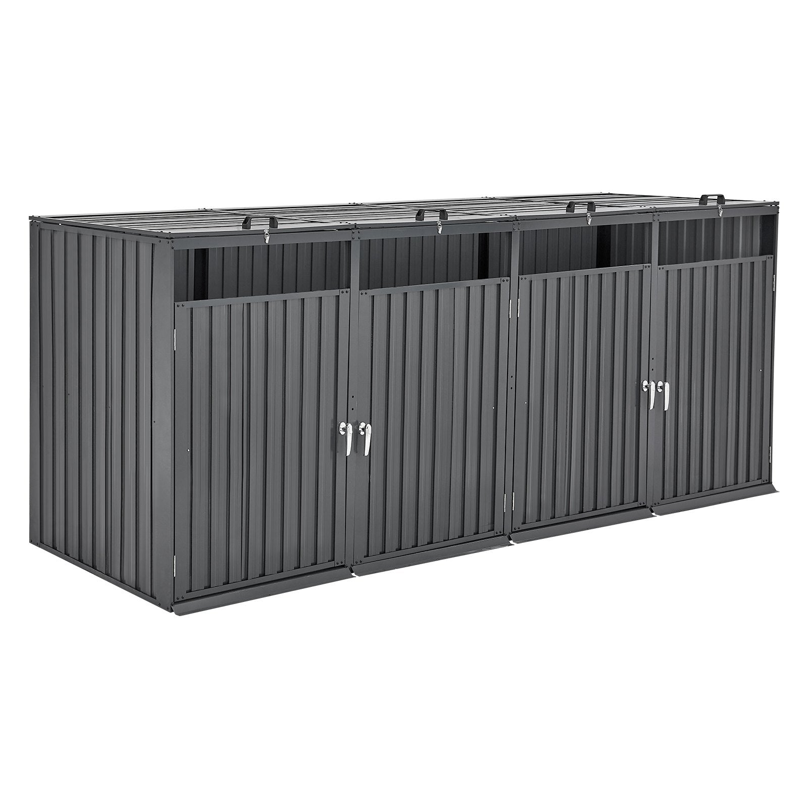 Atliekų konteinerių stoginė VEVOR ZY-4X240L-0.23, 4 x 240 l