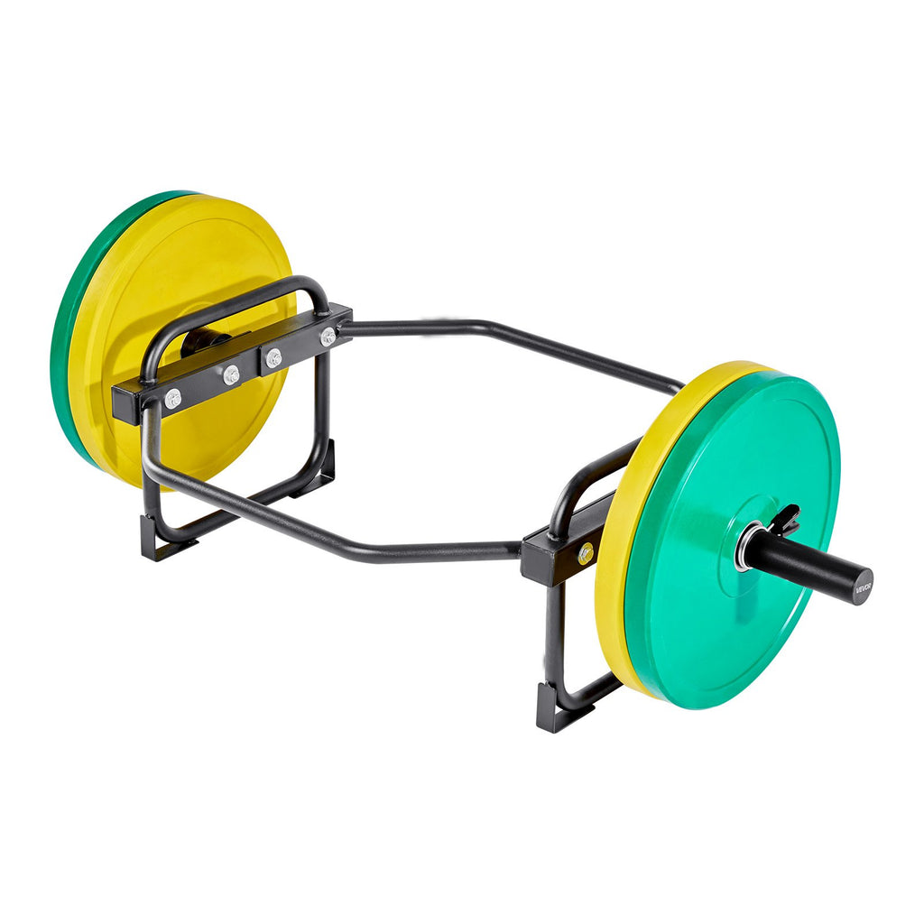 Olimpinis šešiakampis grifas (Trap Bar) VEVOR OB-93BK, 240 kg keliamoji galia