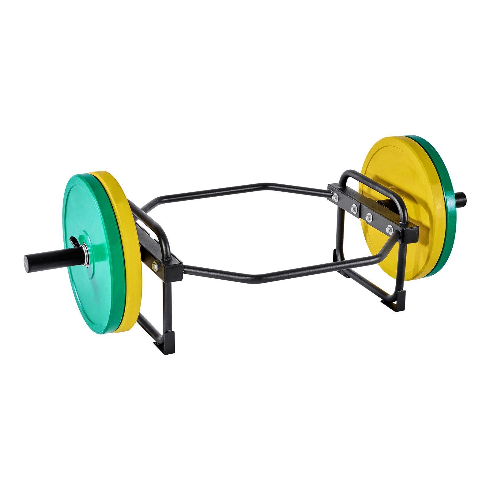 Olimpinis šešiakampis grifas (Trap Bar) VEVOR OB-93BK, 240 kg keliamoji galia