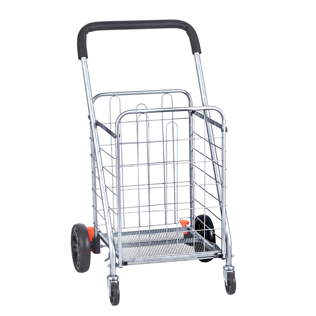 Sulankstomas pirkinių vežimėlis VEVOR JY-BkM, 50 kg keliamoji galia