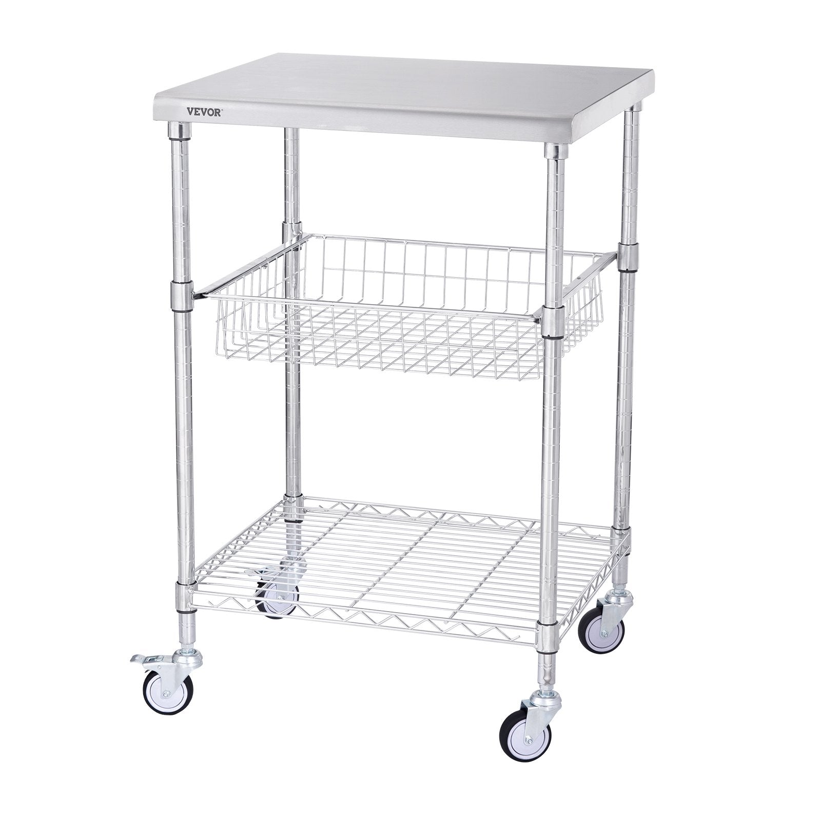 Virtuvinis vežimėlis VEVOR LX-C9391, 214 kg keliamoji galia