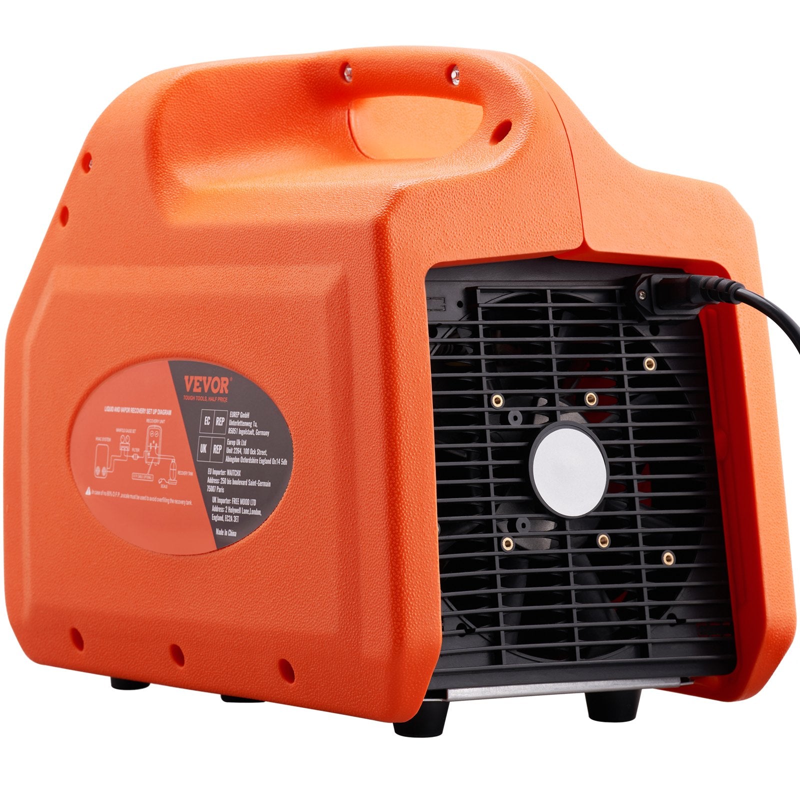 Šaltnešio surinkimo stotelė VEVOR 3/4 HP, 4.85 lb/min