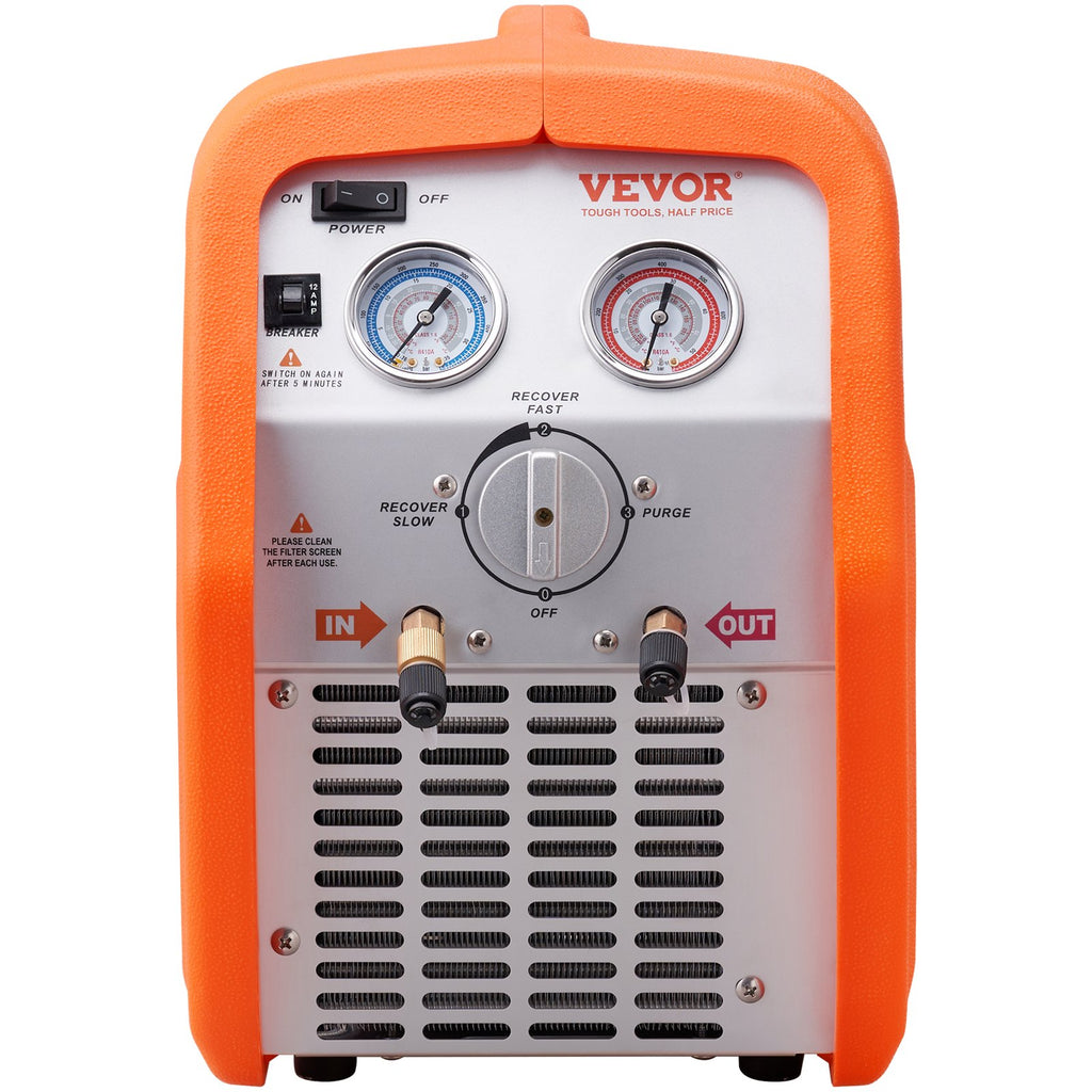 Šaltnešio surinkimo stotelė VEVOR 3/4 HP, 4.85 lb/min