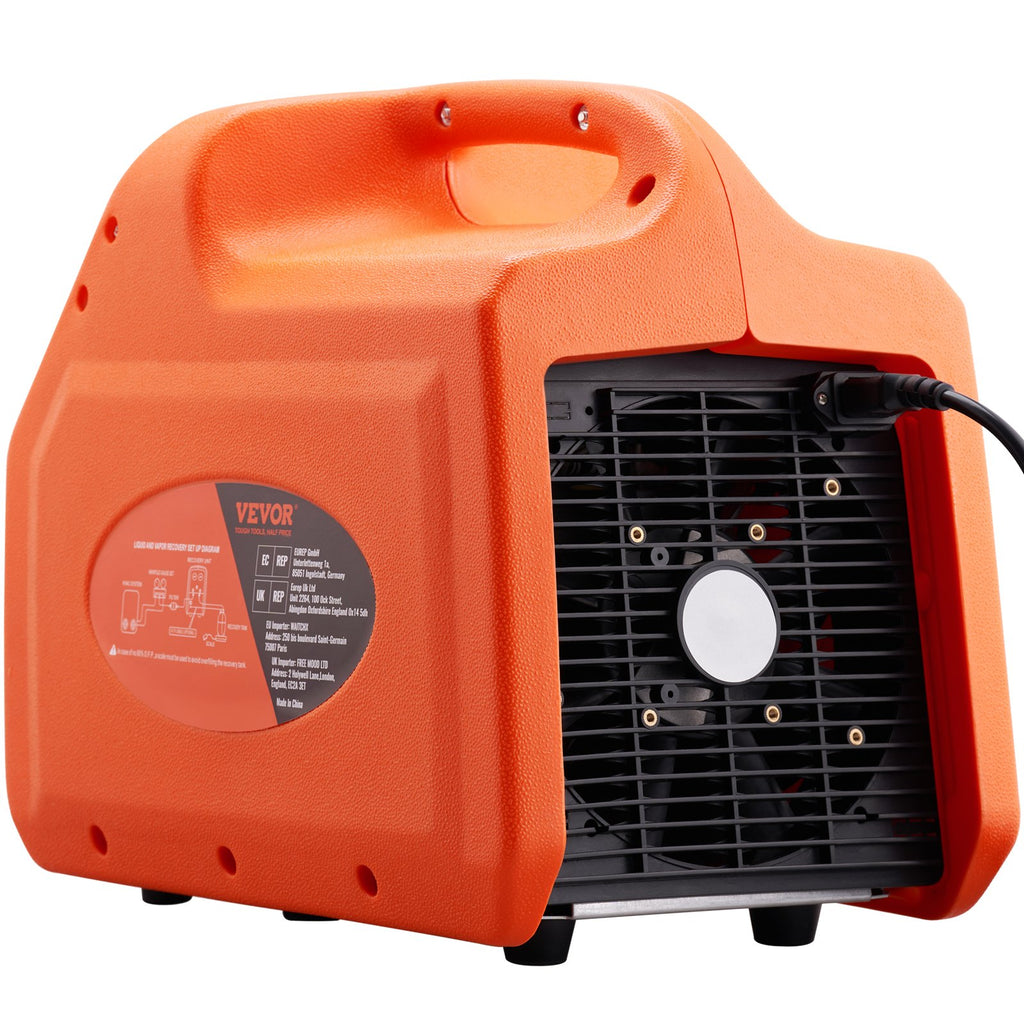 Šaltnešio surinkimo stotelė VEVOR 1 HP, Dviejų cilindrų