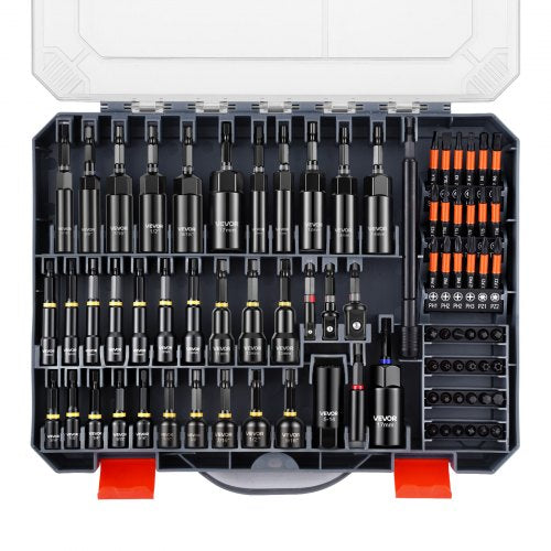 Galvučių ir suktuvų rinkinys VEVOR CP-CX1080A1, 80 dalių