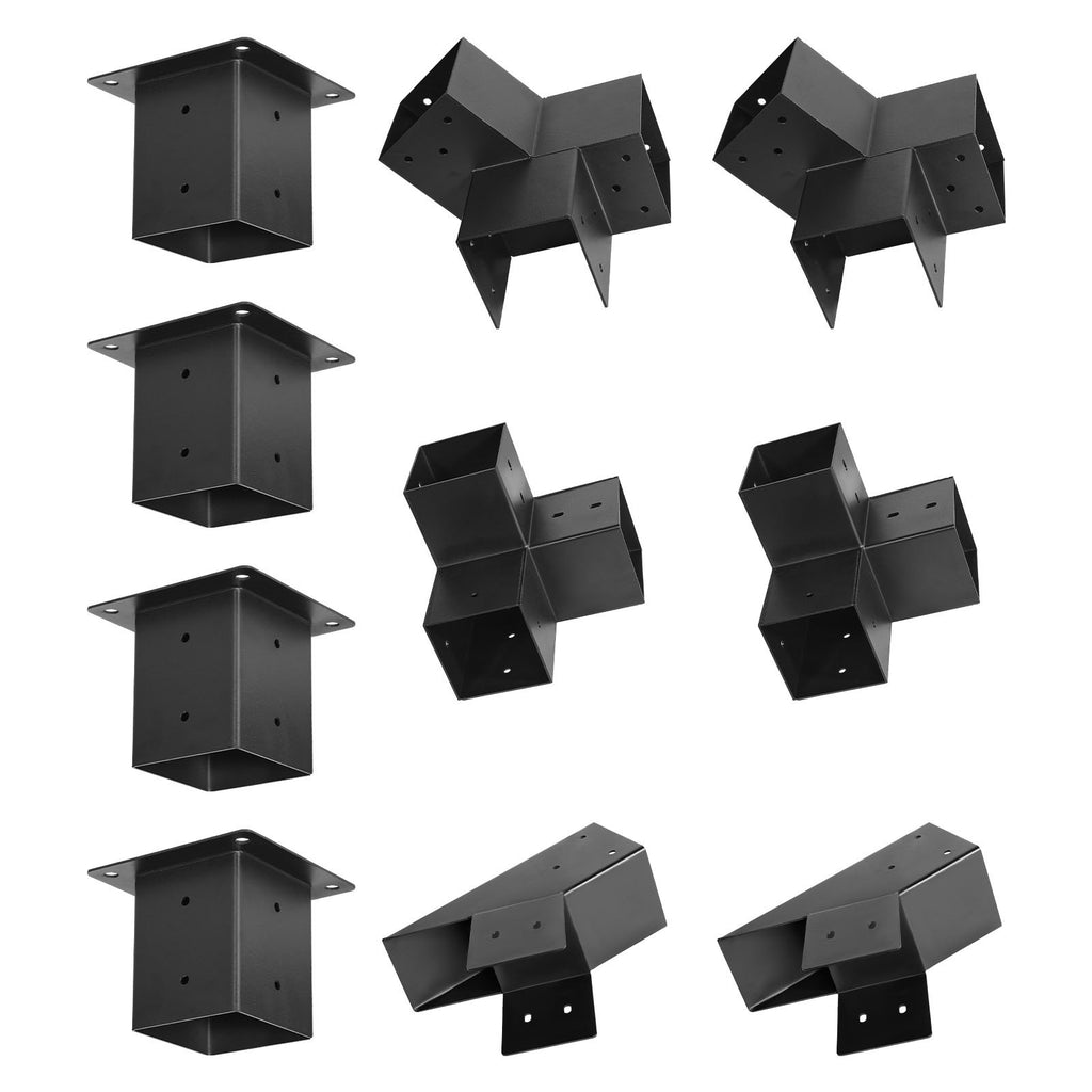 Pergolos montavimo rinkinys VEVOR SSAC14, 92 x 92 mm medienai