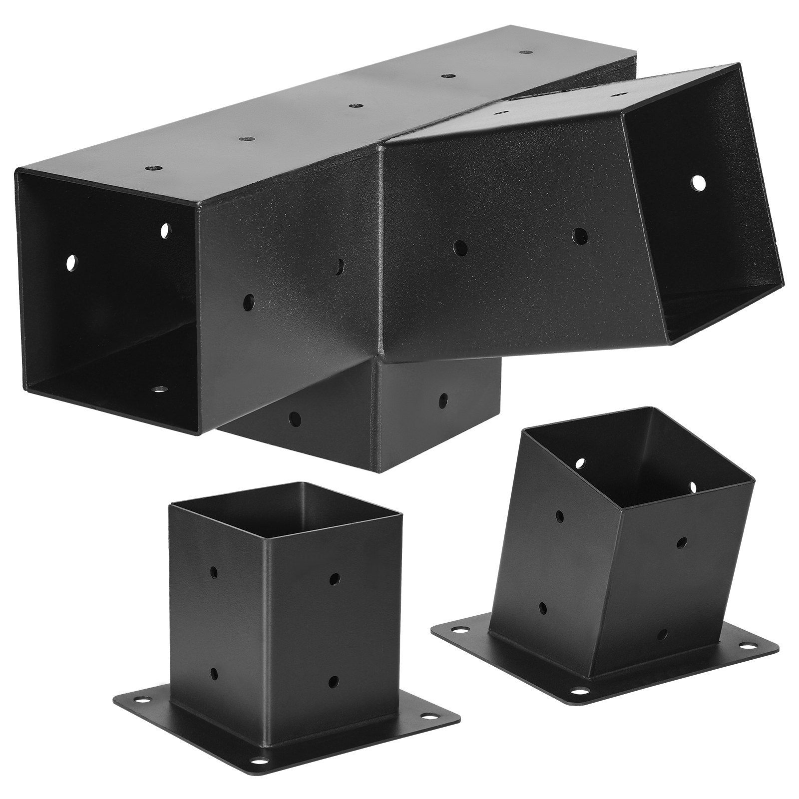 Pergolės jungčių rinkinys VEVOR SSAE3, 92 x 92 mm sijoms