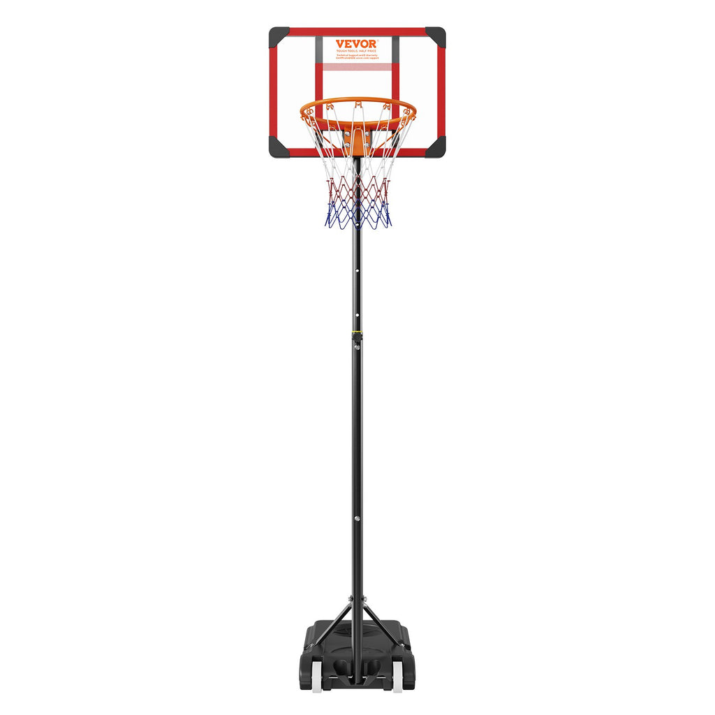 Krepšinio stovas VEVOR BCP0182, reguliuojamas aukštis 152–213 cm